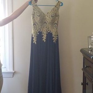 Dresses - Navy Blue Prom Dress Dresses - Navy Blue Prom Dress